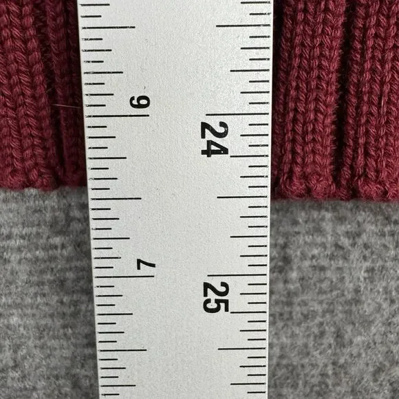 Abercrombie And Fitch‎ Turtle Neck Sweater Women’s Large Red Muscle Preppy NWT - Picture 6 of 7